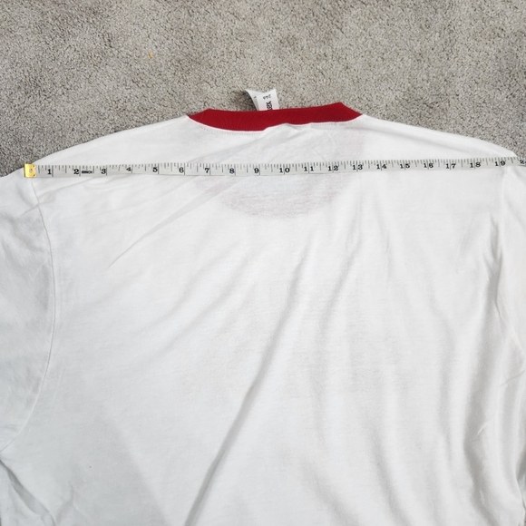 Paul Simon Merch Quiet Celebration Tour White & Red 70s Men's T-shirt Size L - Picture 13 of 14